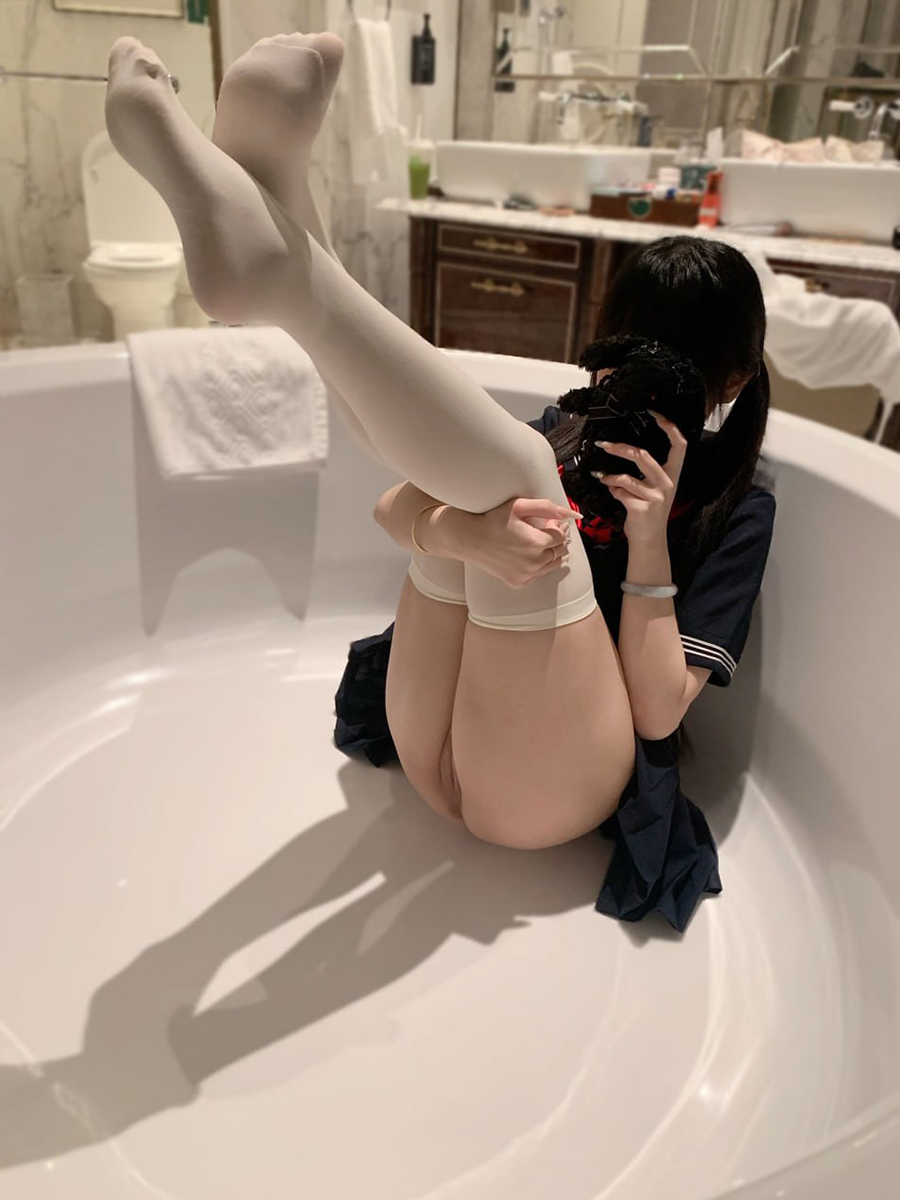 超可爱白丝洛丽塔华丽高跟鞋精致小仙女反差性爱